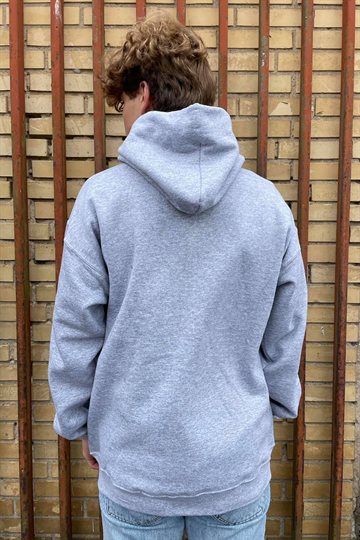 Thrasher Hoodie - Flame - Grå